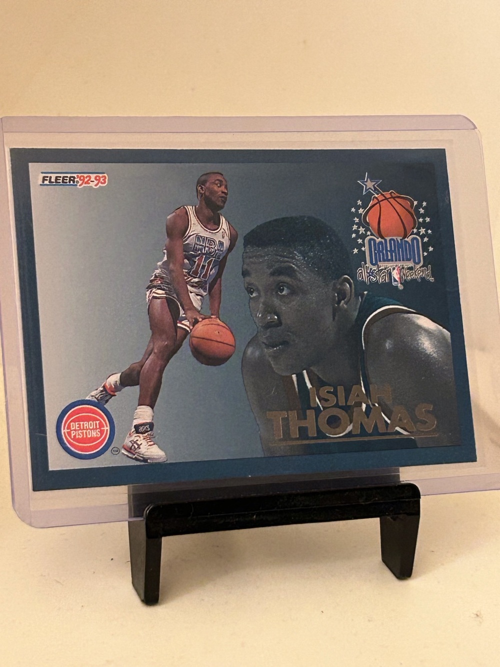 Isaiah Thomas 1992-93 Fleer Basketball-Allstar Weekend